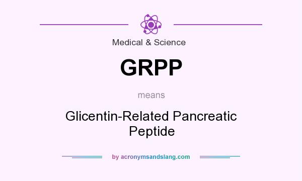What does GRPP mean? It stands for Glicentin-Related Pancreatic Peptide