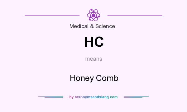 What does HC mean? It stands for Honey Comb