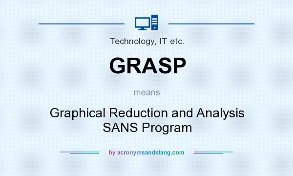 What does GRASP mean? It stands for Graphical Reduction and Analysis SANS Program