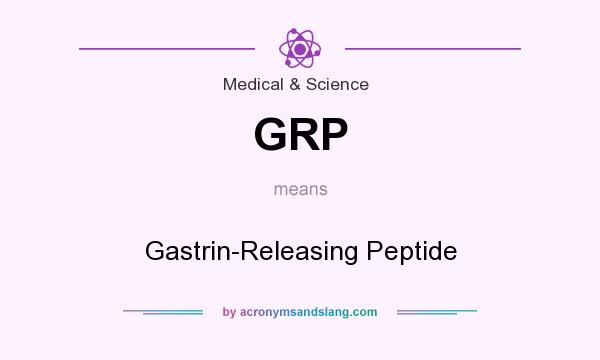 What does GRP mean? It stands for Gastrin-Releasing Peptide