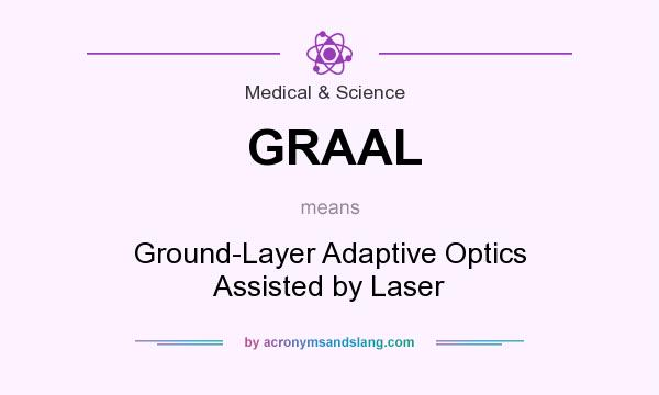 What does GRAAL mean? It stands for Ground-Layer Adaptive Optics Assisted by Laser