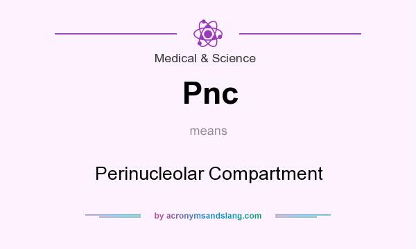 What does Pnc mean? It stands for Perinucleolar Compartment