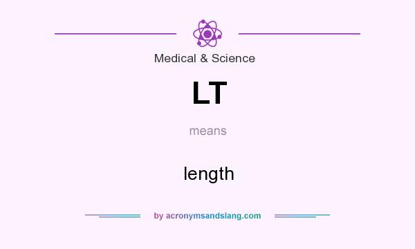 What does LT mean? It stands for length