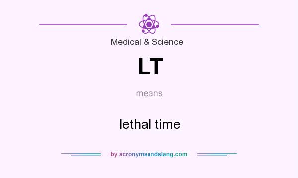 What does LT mean? It stands for lethal time