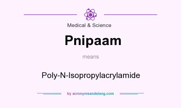 What does Pnipaam mean? It stands for Poly-N-Isopropylacrylamide