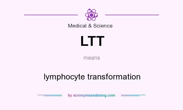 What does LTT mean? It stands for lymphocyte transformation