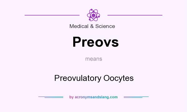 What does Preovs mean? It stands for Preovulatory Oocytes