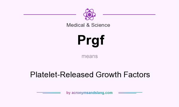 What does Prgf mean? It stands for Platelet-Released Growth Factors