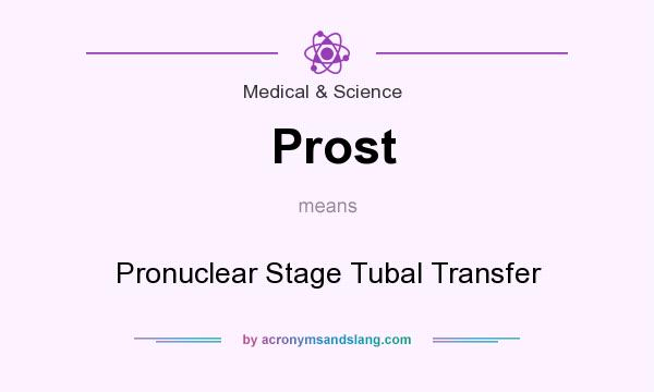 What does Prost mean? It stands for Pronuclear Stage Tubal Transfer