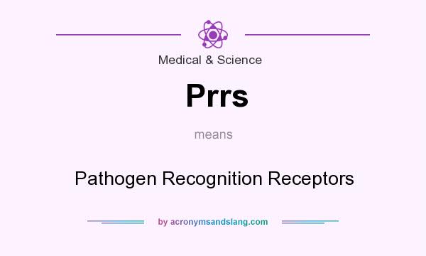What does Prrs mean? It stands for Pathogen Recognition Receptors