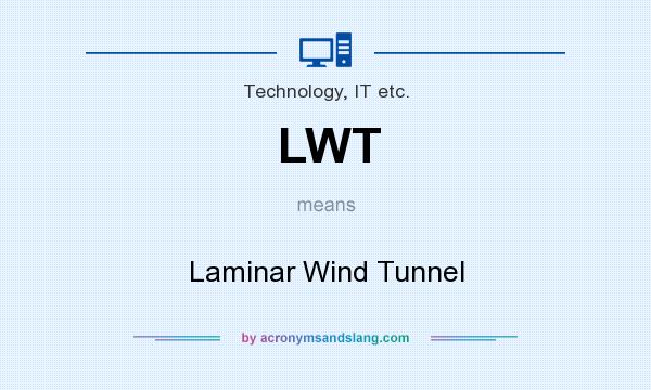 What does LWT mean? It stands for Laminar Wind Tunnel