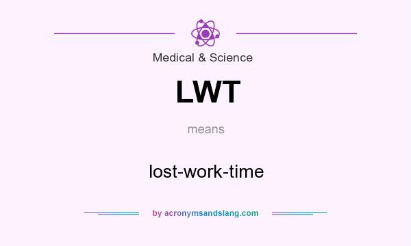 What does LWT mean? It stands for lost-work-time