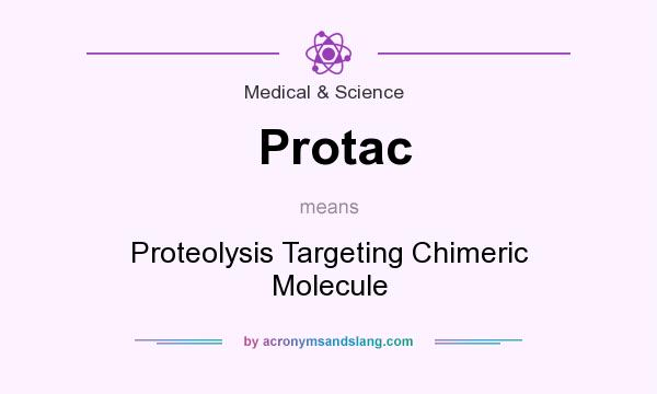 What does Protac mean? It stands for Proteolysis Targeting Chimeric Molecule