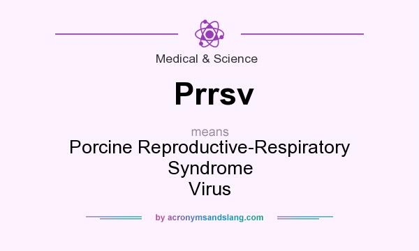 What does Prrsv mean? It stands for Porcine Reproductive-Respiratory Syndrome Virus