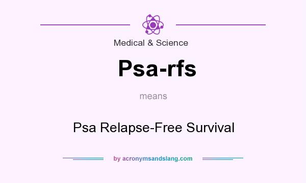 What does Psa-rfs mean? It stands for Psa Relapse-Free Survival