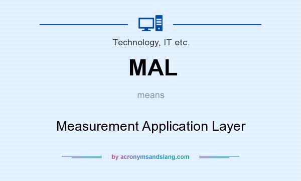 What does MAL mean? It stands for Measurement Application Layer