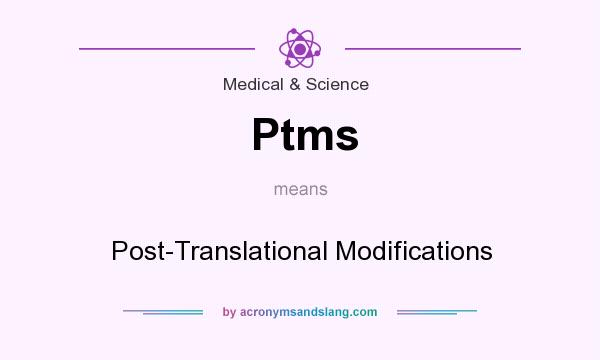 What does Ptms mean? It stands for Post-Translational Modifications