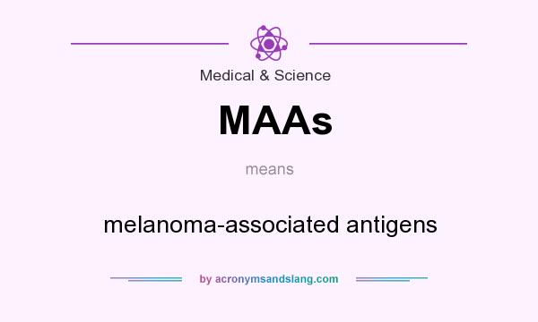 What does MAAs mean? It stands for melanoma-associated antigens