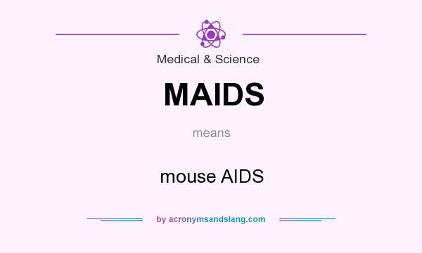 What does MAIDS mean? It stands for mouse AIDS