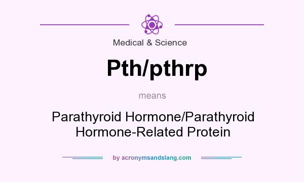 What does Pth/pthrp mean? It stands for Parathyroid Hormone/Parathyroid Hormone-Related Protein