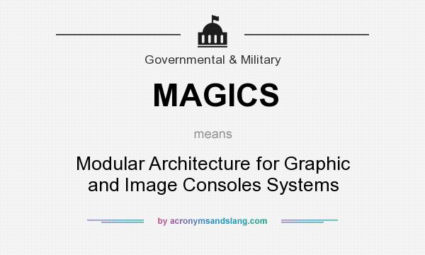 What does MAGICS mean? It stands for Modular Architecture for Graphic and Image Consoles Systems