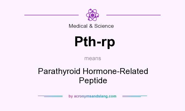 What does Pth-rp mean? It stands for Parathyroid Hormone-Related Peptide