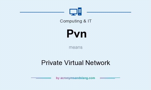 What does Pvn mean? It stands for Private Virtual Network