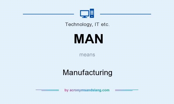 What does MAN mean? It stands for Manufacturing