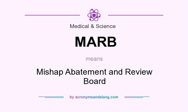 What does MARB mean? It stands for Mishap Abatement and Review Board