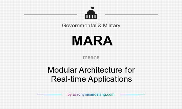 What does MARA mean? It stands for Modular Architecture for Real-time Applications