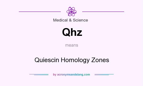 What does Qhz mean? It stands for Quiescin Homology Zones