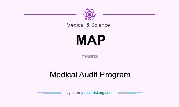What does MAP mean? It stands for Medical Audit Program