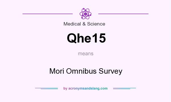 What does Qhe15 mean? It stands for Mori Omnibus Survey