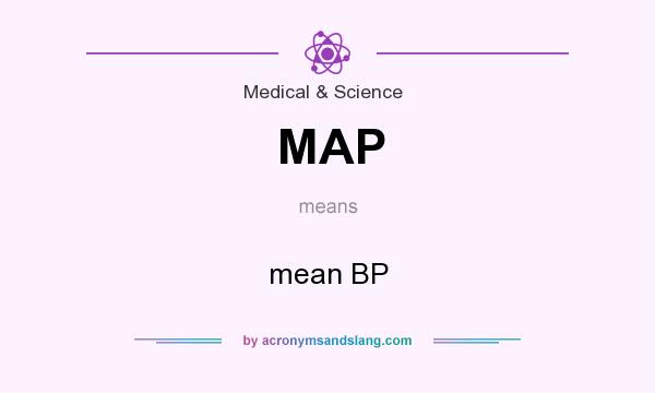 What does MAP mean? It stands for mean BP