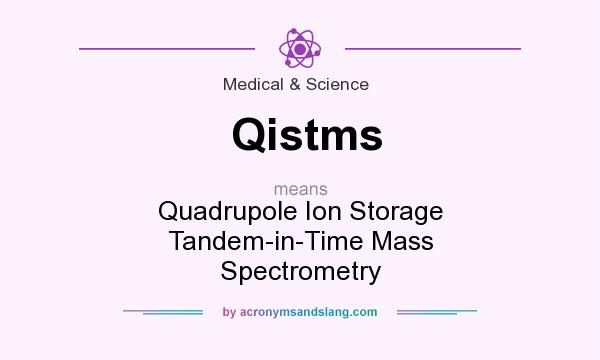 What does Qistms mean? It stands for Quadrupole Ion Storage Tandem-in-Time Mass Spectrometry