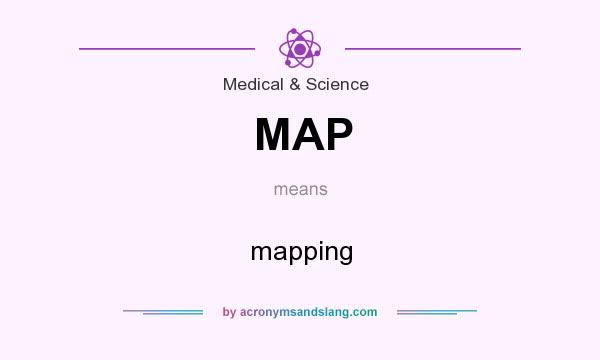 What does MAP mean? It stands for mapping