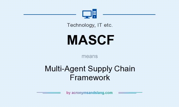 What does MASCF mean? It stands for Multi-Agent Supply Chain Framework