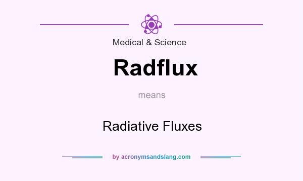 What does Radflux mean? It stands for Radiative Fluxes