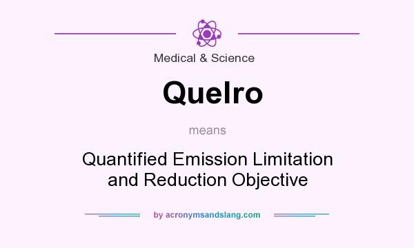 What does Quelro mean? It stands for Quantified Emission Limitation and Reduction Objective