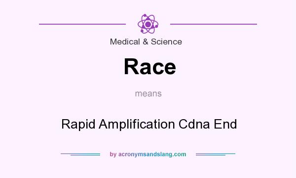 What does Race mean? It stands for Rapid Amplification Cdna End