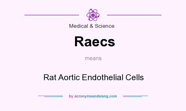 What does Raecs mean? It stands for Rat Aortic Endothelial Cells