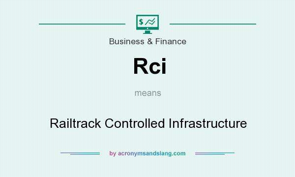 What does Rci mean? It stands for Railtrack Controlled Infrastructure