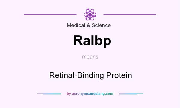 What does Ralbp mean? It stands for Retinal-Binding Protein
