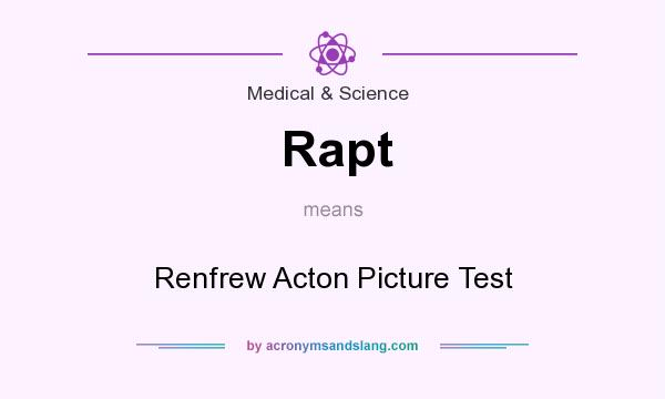 what is the definition of rapt