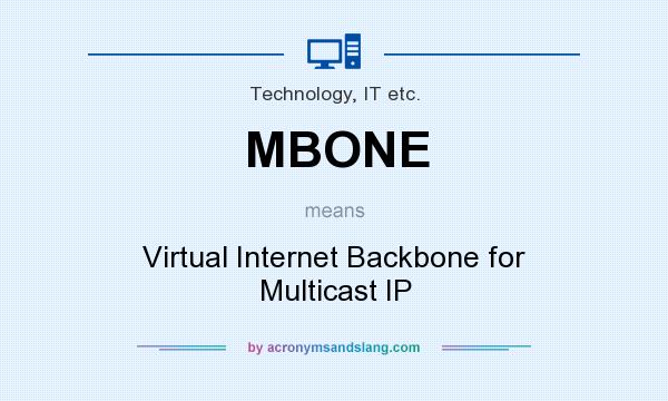 What does MBONE mean? It stands for Virtual Internet Backbone for Multicast IP