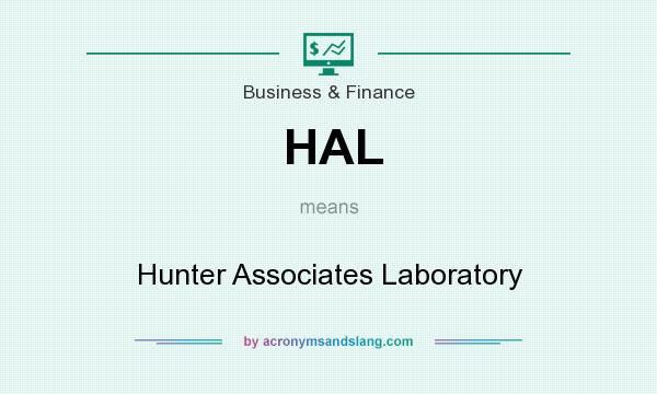 What does HAL mean? It stands for Hunter Associates Laboratory