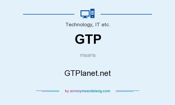 What does GTP mean? It stands for GTPlanet.net