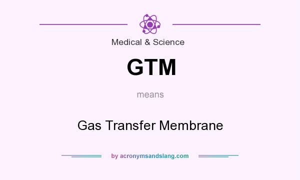 What does GTM mean? It stands for Gas Transfer Membrane
