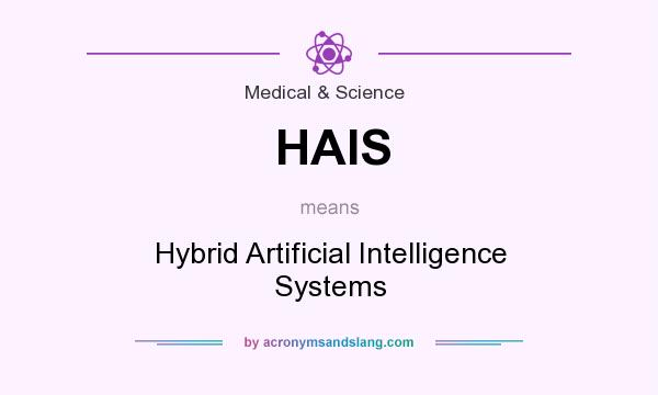 What does HAIS mean? It stands for Hybrid Artificial Intelligence Systems