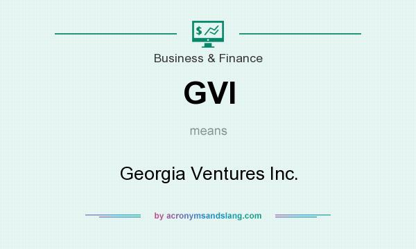 What does GVI mean? It stands for Georgia Ventures Inc.